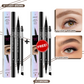 💖ACHETEZ-EN 1 OBTENEZ-EN 1 GRATUITEMENT 💖Crayon à sourcils 2-en-1 4D (maquillage naturel des sourcils et de la ligne des cils)