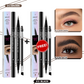 💖ACHETEZ-EN 1 OBTENEZ-EN 1 GRATUITEMENT 💖Crayon à sourcils 2-en-1 4D (maquillage naturel des sourcils et de la ligne des cils)