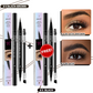 💖ACHETEZ-EN 1 OBTENEZ-EN 1 GRATUITEMENT 💖Crayon à sourcils 2-en-1 4D (maquillage naturel des sourcils et de la ligne des cils)