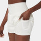 ✨️ Vente chaude 2025 49% DE🥰 Short de yoga 2-en-1 avec taille haute et poches latérales