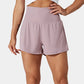 ✨️ Vente chaude 2025 49% DE🥰 Short de yoga 2-en-1 avec taille haute et poches latérales