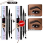 💖ACHETEZ-EN 1 OBTENEZ-EN 1 GRATUITEMENT 💖Crayon à sourcils 2-en-1 4D (maquillage naturel des sourcils et de la ligne des cils)