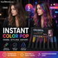 🔥🎁 2 achetés, 1 offert ! 🥳💞 Plus de 50 000 vendus ! 🎨💇‍♀️ Peigne colorant temporaire pour cheveux – Mèches rapides et douces pour les fêtes et festivals | Compact et portable