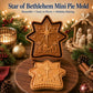 🔥OFFERTA SPECIALE 49% DI SCONTO✝️ Collezione di stampi per mini torte natalizie “Faith & Nativity” | Stampi riutilizzabili in rilievo per realizzare torte con dettagliate raffigurazioni di Gesù in preghiera, la stalla della Natività e altro ancora🥧✨