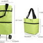 🔥PROMOTION EXCEPTIONNELLE : 50 % DE RÉDUCTION🔥 Sac de courses pliable 2 en 1