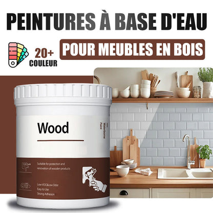 🖌️ 50% DE RÉDUCTION ! 🎉 Peinture Écologique pour Meubles Bois – Sans Odeur, à l‘Eau & Facile à Appliquer 🪑📦