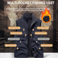 🧥 60% OFF MAINTENANT ! 👕 Veste Sans Manches Oversize pour Homme - Design Urbain avec Poches Multiples et Tissu Respirant 🏙️✨