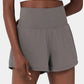 ✨️ Vente chaude 2025 49% DE🥰 Short de yoga 2-en-1 avec taille haute et poches latérales