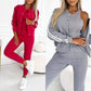 ✨Durée limitée 53% de réduction✨Ensemble veste et pantalon de baseball trois pièces pour femme