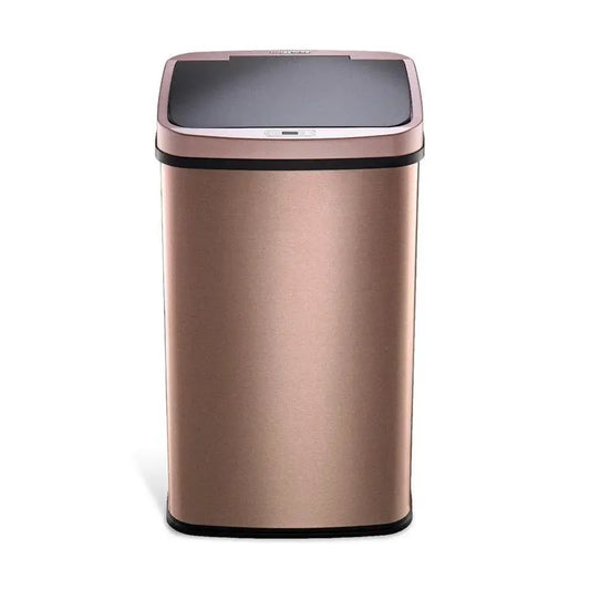 🗑️✨ Poubelle à détecteur de mouvement 13 gallons – Ouverture automatique, grande capacité, mains libres et hygiène parfaite, l’indispensable d’une cuisine moderne et ordonnée 🏠💧