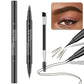 💖ACHETEZ-EN 1 OBTENEZ-EN 1 GRATUITEMENT 💖Crayon à sourcils 2-en-1 4D (maquillage naturel des sourcils et de la ligne des cils)