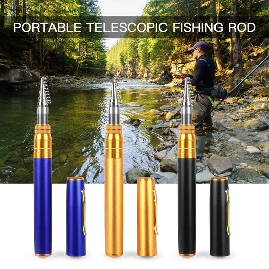 🔥 SUCCÈS DE 2026 🎣 Canne à Pêche de Poche – 50% de réduction ! Le Plus Petit au Monde, Parfait pour Kayak, Voyage & Cadeau !