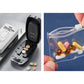 💊 Coupe-pilules portable avec boîte de rangement