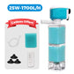 🐠 Filtre d'aquarium 5-en-1 – Fini l'eau trouble et les déchets au fond – Filtration 3 couches, débit réglable, ultra-silencieux 36 dB – Idéal pour aquarium 450–2450 L/h 💧