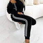 ✨Durée limitée 53% de réduction✨Ensemble veste et pantalon de baseball trois pièces pour femme