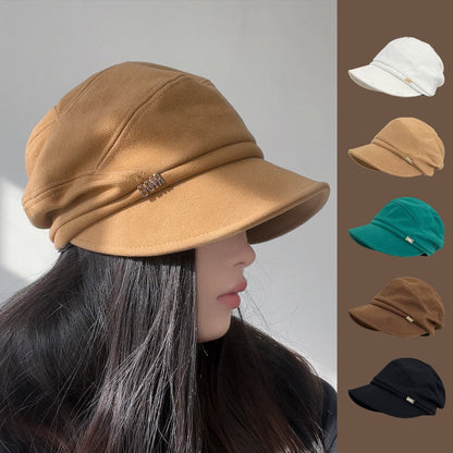 Nouveau béret pour femme Newsboy Cabbie
