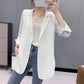 Veste de costume en mousseline de soie super respirante
