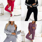 ✨Durée limitée 53% de réduction✨Ensemble veste et pantalon de baseball trois pièces pour femme