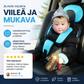 🥳2026 SUURET ALE-PÄÄT 🥳💞YLI 50 000 MYYTY!🧳👶 50 % ALE! Kannettava lasten turvaistuin – Kevyt 0,4 kg, kokoontaitettava ja hengittävä verkkomateriaali. 5-pisteinen turvavaljaat 0–12-vuotiaille – stressitöntä matkaa! 🚗✨