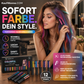 🔥🎁 2 achetés, 1 offert ! 🥳💞 Plus de 50 000 vendus ! 🎨💇‍♀️ Peigne colorant temporaire pour cheveux – Mèches rapides et douces pour les fêtes et festivals | Compact et portable