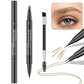 💖ACHETEZ-EN 1 OBTENEZ-EN 1 GRATUITEMENT 💖Crayon à sourcils 2-en-1 4D (maquillage naturel des sourcils et de la ligne des cils)