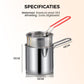 🍳 50 % DE RÉDUCTION ! 🍟 Friteuse multifonctionnelle en acier inoxydable 304 – Robuste, résistante à la chaleur et polyvalente – Idéale pour des fritures croustillantes à la maison ✨