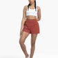 ✨️ Vente chaude 2025 49% DE🥰 Short de yoga 2-en-1 avec taille haute et poches latérales