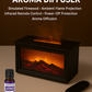 🔥 60% DE RÉDUCTION - DERNIER JOUR ! 💦 Diffuseur d'Humidité avec Flamme de Cheminée - 7 Couleurs LED et Télécommande, Ambiance Apaisante pour Maison/Bureau 🌙📦