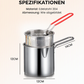 🍳 50 % DE RÉDUCTION ! 🍟 Friteuse multifonctionnelle en acier inoxydable 304 – Robuste, résistante à la chaleur et polyvalente – Idéale pour des fritures croustillantes à la maison ✨