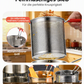 🍳 50 % DE RÉDUCTION ! 🍟 Friteuse multifonctionnelle en acier inoxydable 304 – Robuste, résistante à la chaleur et polyvalente – Idéale pour des fritures croustillantes à la maison ✨