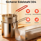 🍳 50 % DE RÉDUCTION ! 🍟 Friteuse multifonctionnelle en acier inoxydable 304 – Robuste, résistante à la chaleur et polyvalente – Idéale pour des fritures croustillantes à la maison ✨