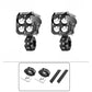 Projecteur LED moto haute puissance à quatre lentilles