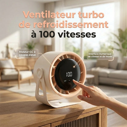 100-Speed High Velocity Hanging Circulating Fan