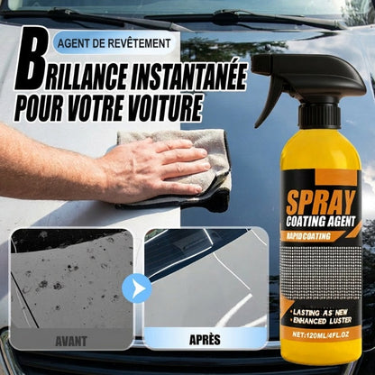 Agent de revêtement automobile à brillance instantanée