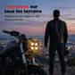 Projecteur LED moto haute puissance à quatre lentilles