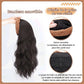 Perruque bandeau avec coiffure volumineuse au sommet