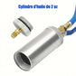 Injecteur d’huile et de traceur UV pour compresseur de climatisation automobile