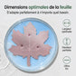 Purificateur universel pour bain d’oiseaux en forme de feuille d’érable