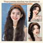 Perruque bandeau avec coiffure volumineuse au sommet
