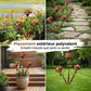 Tuteur de jardin Fleur d'Arum avec carillons à vent