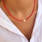 Collier de perles d'eau douce (4 couleurs au choix)