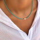 Collier de perles d'eau douce (4 couleurs au choix)