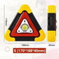Feu d'avertissement solaire triangulaire 3-en-1 🚧