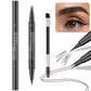💖ACHETEZ-EN 1 OBTENEZ-EN 1 GRATUITEMENT 💖Crayon à sourcils 2-en-1 4D (maquillage naturel des sourcils et de la ligne des cils)
