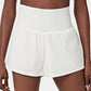 ✨️ Vente chaude 2025 49% DE🥰 Short de yoga 2-en-1 avec taille haute et poches latérales