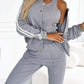 ✨Durée limitée 53% de réduction✨Ensemble veste et pantalon de baseball trois pièces pour femme