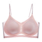 Soutien-Gorge Confort Sans Coutures Ultra-Fin Grande Taille en Soie Glacée