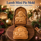 🔥OFFERTA SPECIALE 49% DI SCONTO✝️ Collezione di stampi per mini torte natalizie “Faith & Nativity” | Stampi riutilizzabili in rilievo per realizzare torte con dettagliate raffigurazioni di Gesù in preghiera, la stalla della Natività e altro ancora🥧✨