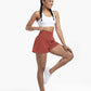 ✨️ Vente chaude 2025 49% DE🥰 Short de yoga 2-en-1 avec taille haute et poches latérales