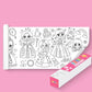 🎁🎁 Le meilleur cadeau pour les enfants 🎁🎁 - Rouleau de dessin pour enfants